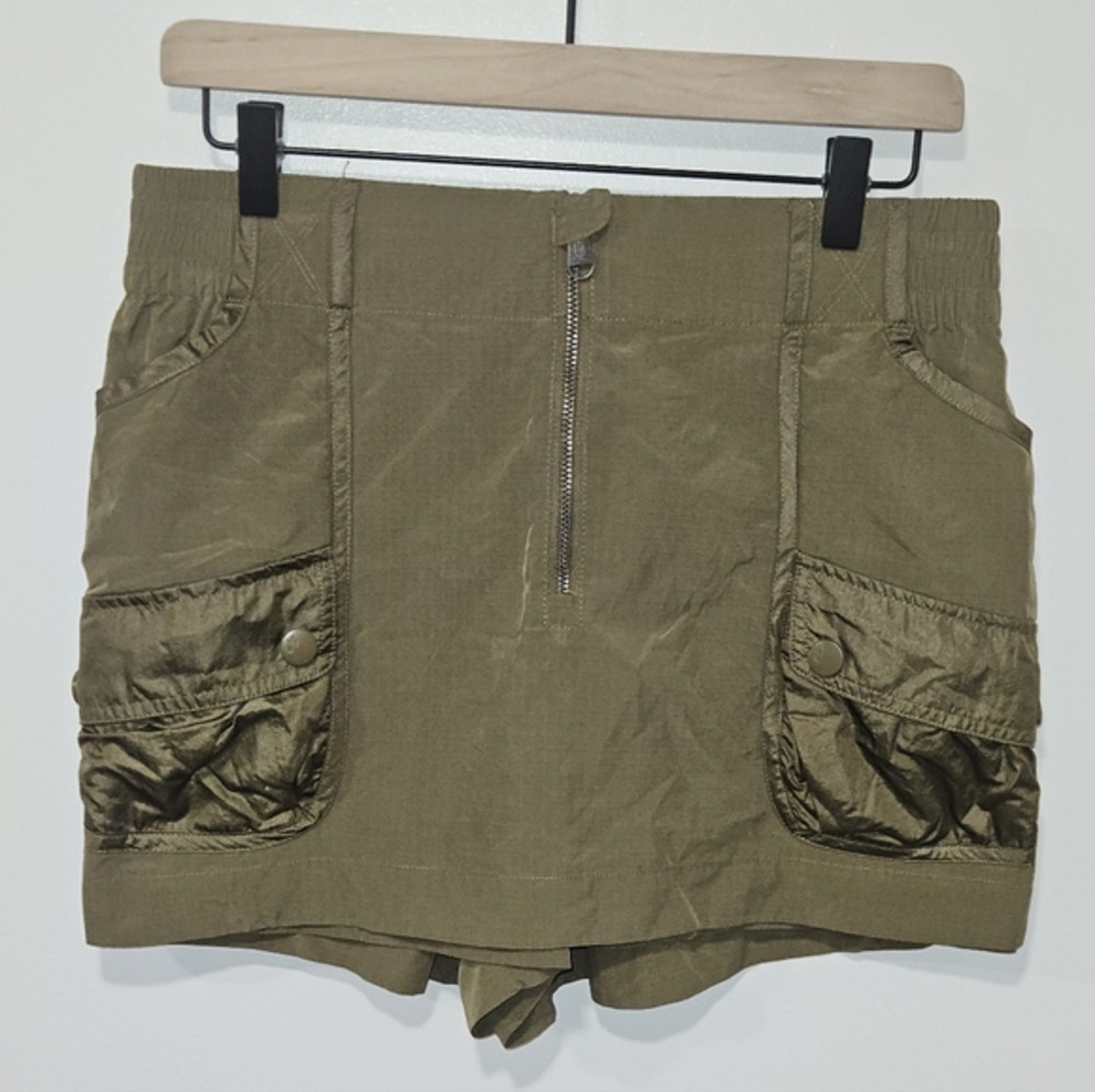 FP Movement by Free People Olive Green Utility Skort